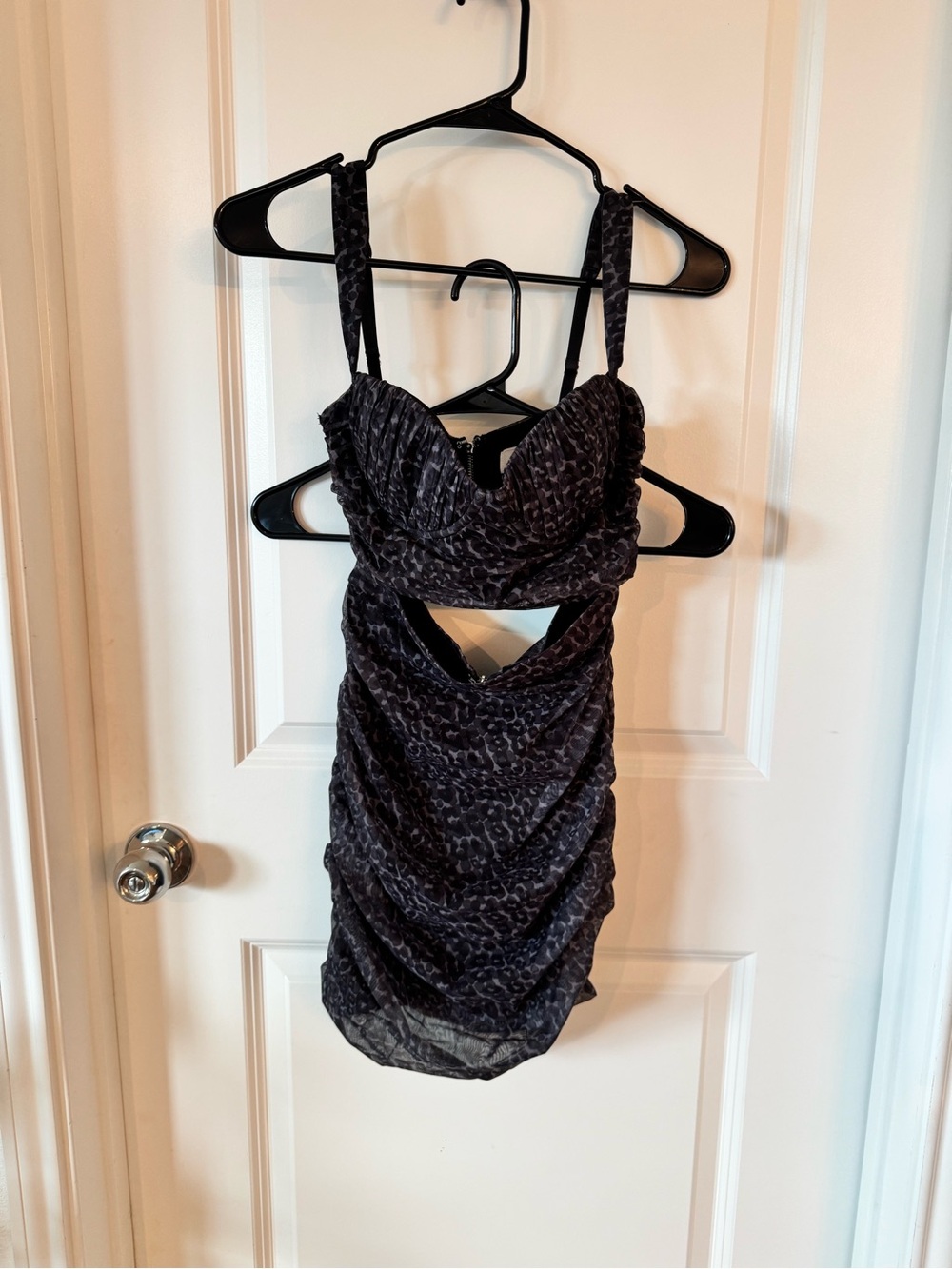 NWT Oh Polly Leopard Print Two Piece Set